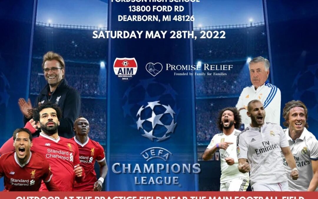 Watch the champions league finale for a good cause!